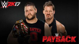 Chris Jericho vs. Kevin Owens (c) Payback 2017 Campeonato de Estados Unidos Simulación WWE 2K17 PS4 PRO