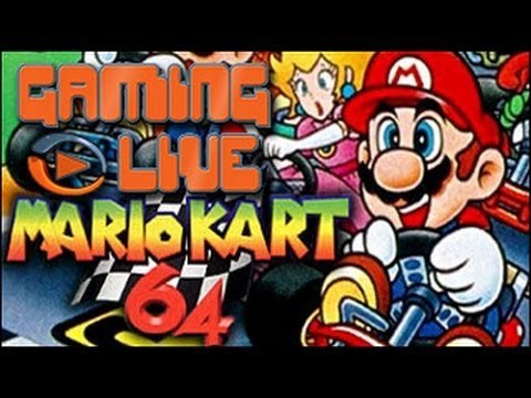GAMING LIVE OLDIES - Mario Kart 64 - 1/2 : A deux, c'est bien... - Jeuxvideo.com