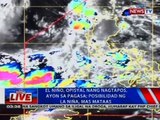 NTVL: El Niño, opisyal nang nagtapos, ayon sa PAGASA