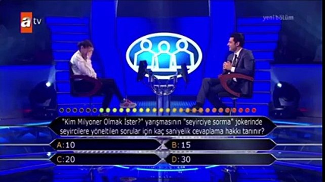 Murat Yıldırım yarışmacıya sorunun cevabını söyledi