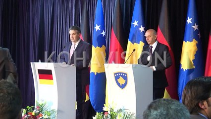 Porosia gjermane për Kosovën vjen përmes kryediplomatit Sigmar Gabriel