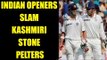 Gautam Gambhir, Virender Sehwag slam Kashmiri stone pelters | Oneindia News