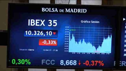 La Bolsa española cierra con pérdidas y rompe con seis semanas al alza