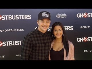 Austin Mahone & Katya Henry "Ghostbusters" Los Angeles Premiere