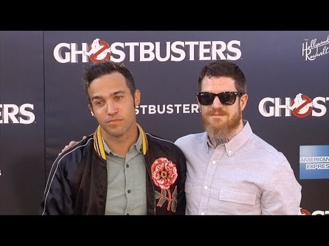 Pete Wentz & Andy Hurley Ghostbusters Los Angeles Premiere