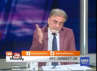 Nusrat Javed while talks about Indian Media