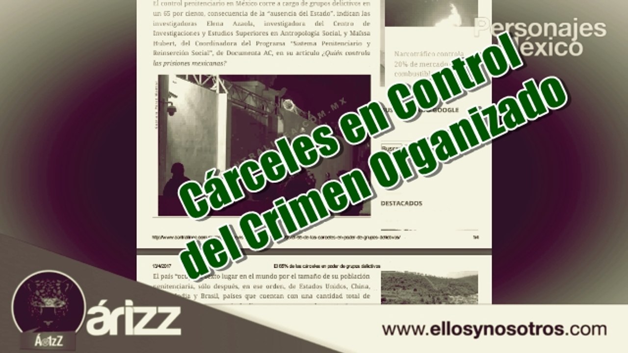 Cárceles en control del crimen organizado. Casi la mitad de presos sin condena