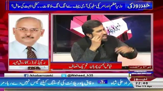 Nawaz Shareef Ka Level Choty Se Shehar Ka Corrupt Tareen Mayor Ka Bhi Nahi Hai...Fayaz-Ul-Hassan