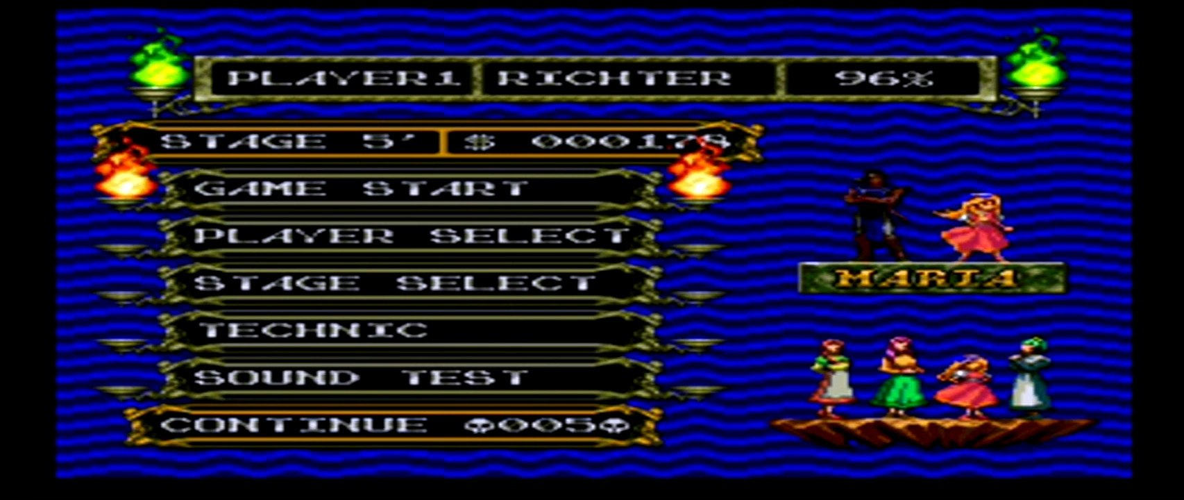 Akumajo Dracula X Rondo of Blood Part 05ζ - Once More With Feeling - Stage 5 - Wandering HD60