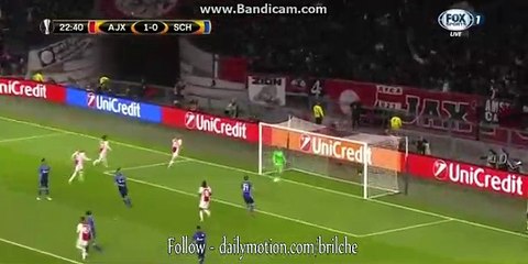 Davy Klaassen Penalty GOAL | Ajax 1-0 Schalke - 13.04.2017 HD