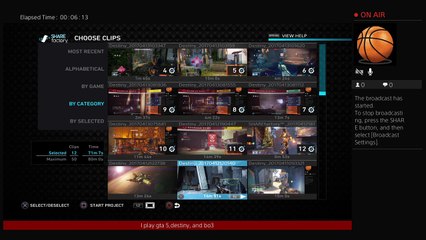 Creating a Destiny Montage