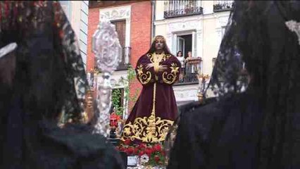 Jesús "El Pobre" recorre las calles de Madrid