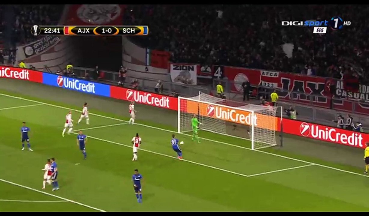 Davy Klaassen Goal HD - Ajax 1-0 Schalke - 13.04.2017