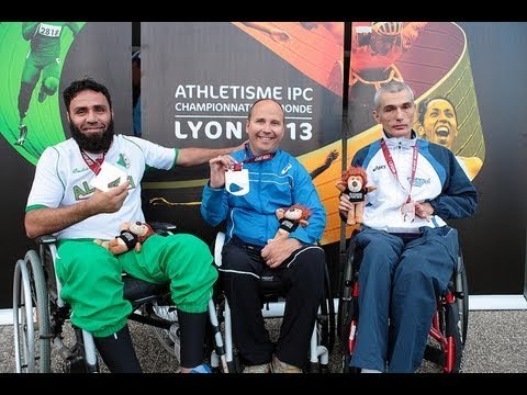 Athletics - men's 100m T51 final - 2013 IPC Athletics WorldChampionships, Lyon
