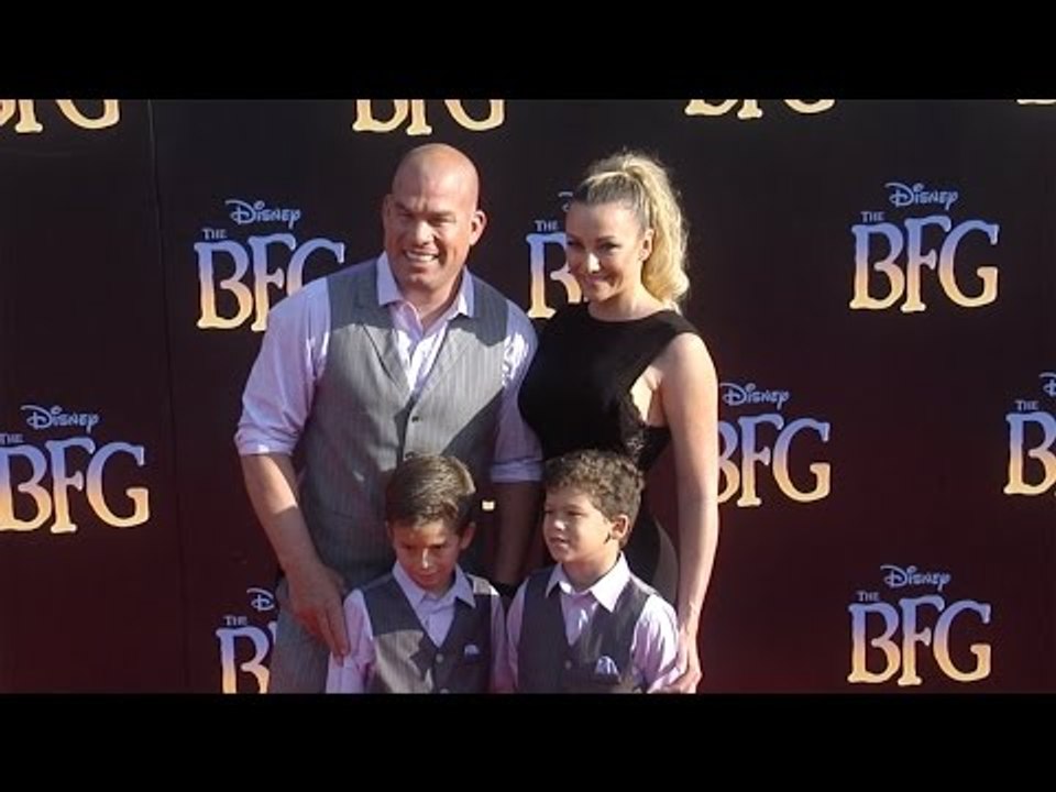 Tito Ortiz & Amber Nichole Miller "The BFG" Premiere Red Carpet