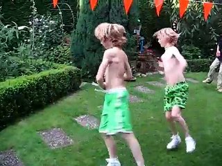 Stefan en Donald Jumpen