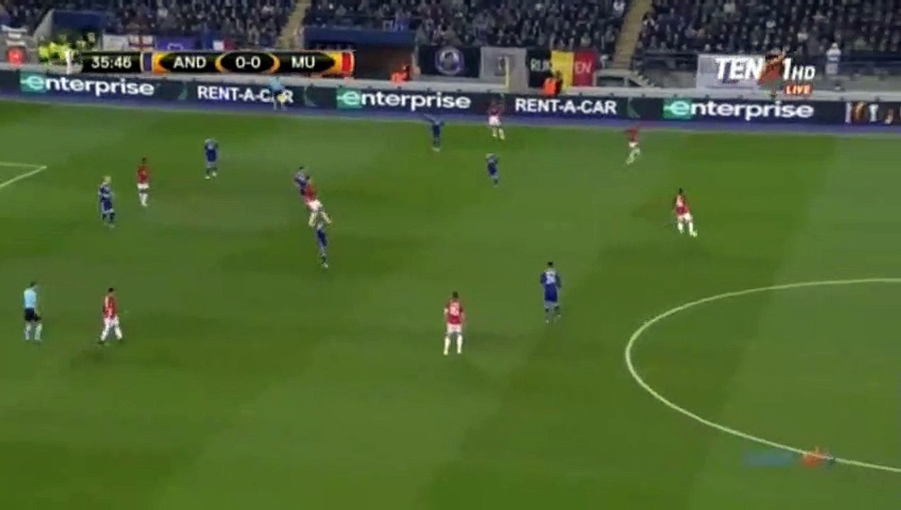 Henrikh Mkhitaryan Goal HD - Anderlecht 0-1 Manchester United - 13.04.2017