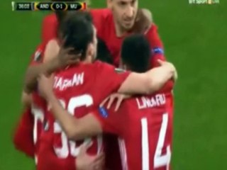 Anderlecht vs Manchester United 0-1 | Henrikh Mkhitaryan Goal 04.13.2017
