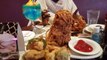 (Mukbang)eat with us.  Honey bbq chicken wings..Nyc bbq's restaurant-s8u_7oMwN2A