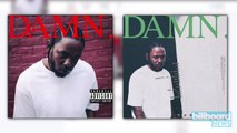 Kendrick Lamar Reveals Cover Art & Tracklist for New Album 'DAMN.' | Billboard News