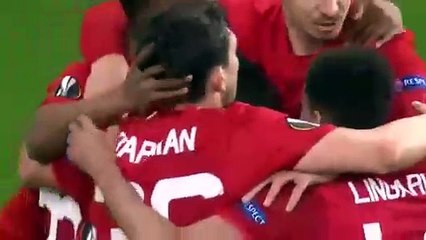 All Goals (Half Time) HD - Anderlecht 0-1 Manchester United - 13.04.2017 HD