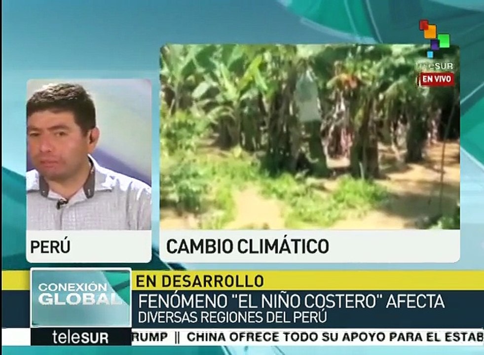 Perú: caudales de ríos Amazonas y Huallaga crecen debido a las lluvias