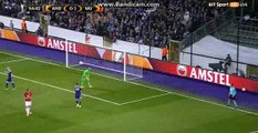 Henrik Mkhitaryan 100% Chance HD - Anderlecht 0-1 Manchester United - 13.04.2017