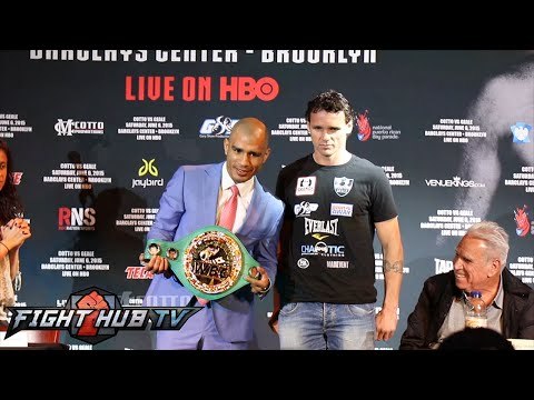 Miguel Cotto vs. Daniel Geale Full Video-Final Press Conference video highlights & Face Off