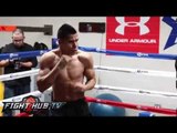 Jesus Cuellar vs. Vic Darchinyan Full Video-Cuellar media workout video