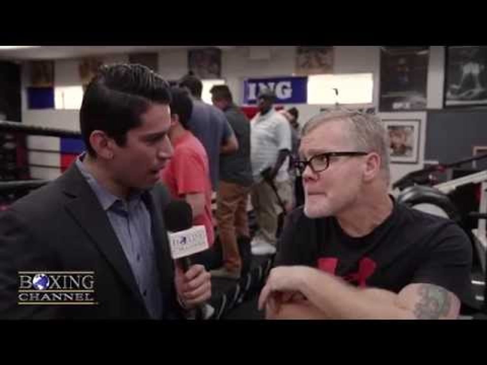 Freddie Roach "Golovkin saying took punches on purpose is bullshit; He lets us punch him we KO him"
