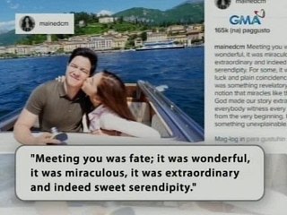 24 Oras: Maine Mendoza, nagbigay ng madamdaming anniversary message kay Alden Richards