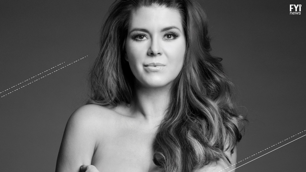 Alicia Machado Undresses