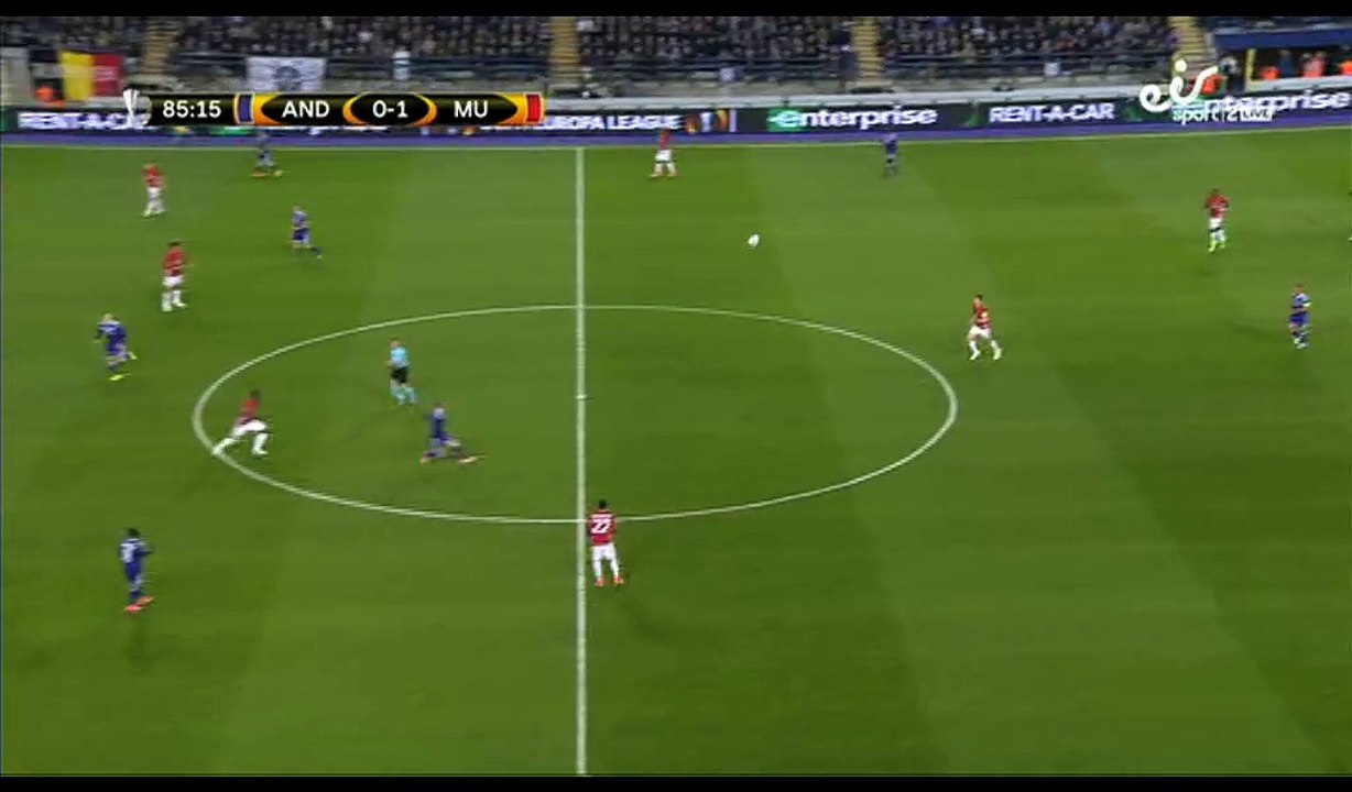Leander Dendoncker Goal HD - Anderlecht 1-1 Manchester United - 13.04.2017