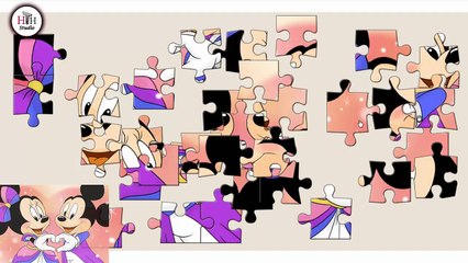 Mickey Mouse and Minnie Mouse Kissing Puzzle Games for Kids [Best HD]