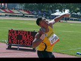 Athletics - men's shot put F20 final - 2013 IPC Athletics WorldChampionships, Lyon