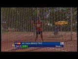 Athletics - Carlos Munoz Prat - men's discus throw F35/36 final  - 2013 IPC Athletics World C...