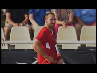 Athletics - Jeremy Campbell - men's discus throw F44 final-2013 IPCAthletics World C...