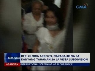 SAKSI: CGMA, nakabalik na sa kanyang tahanan sa La Vista subdivision