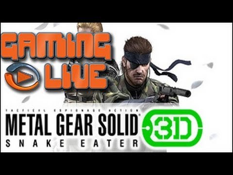 GAMING LIVE 3DS - Metal Gear Solid : Snake Eater 3D - L'infiltration, ça creuse - Jeuxvideo.com