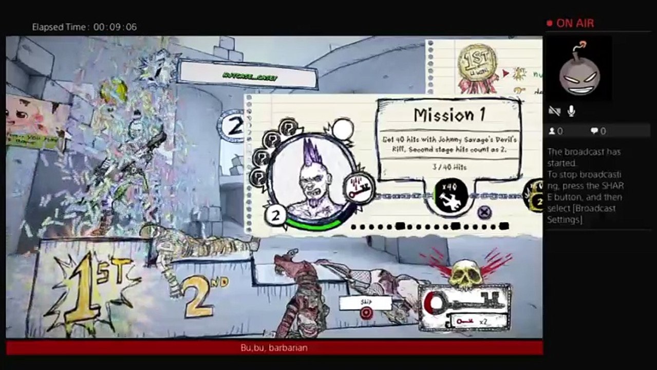 nutcase_casey's first ever broadcast (7)