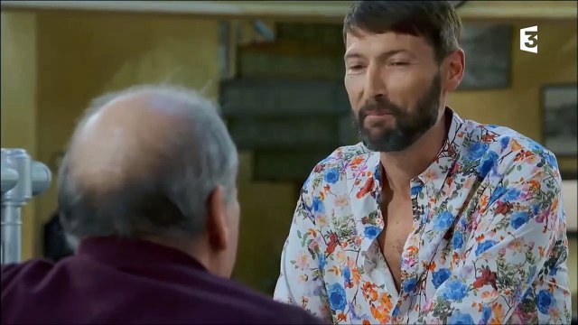 Passage de Plus Belle La Vie Episode 3254 Michel Cordes