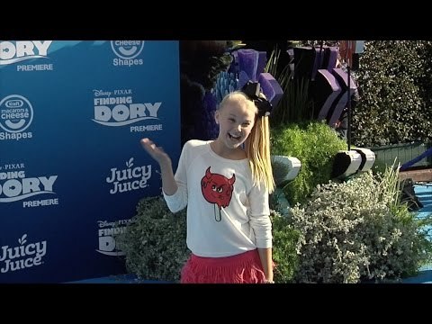 JoJo Siwa Finding Dory Premiere Blue Carpet #DanceMoms