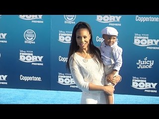 Tamar Braxton "Finding Dory" Premiere Blue Carpet