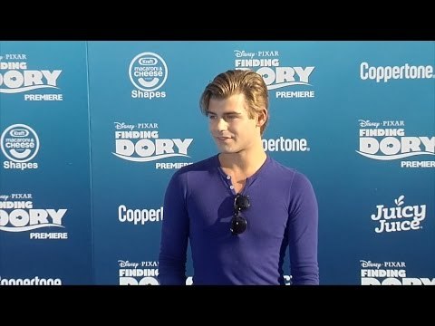 Garrett Clayton Finding Dory Premiere Blue Carpet