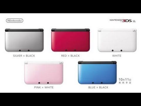 Nintendo 3DS : Les nouvelles couleurs !