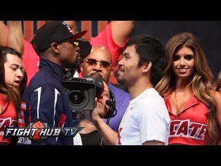 FLOYD MAYWEATHER VS. MANNY PACQUIAO FULL VIDEO- FULL FACE OFF VIDEO