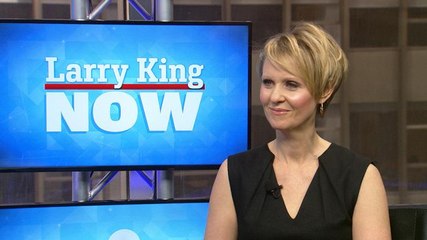 Cynthia Nixon blasts President Trump