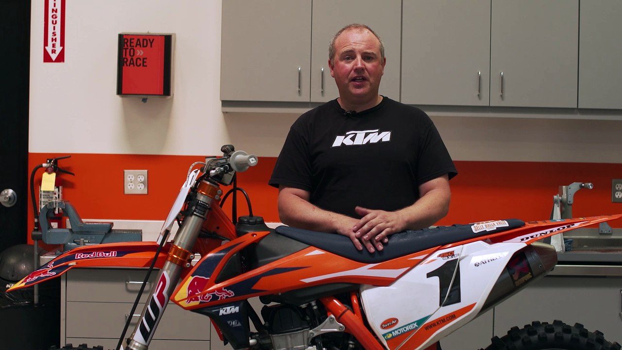 How To Adjust Chain On KTM Motorcycle video Dailymotion