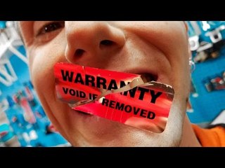 Safely Remove Warranty Stickers