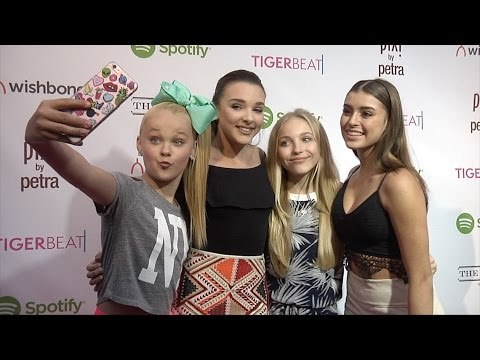 Dance Moms Crew JoJo, Kendall, Brynn, Kalani | TigerBeat Launch Event